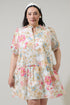 Day Lily Fleda Shift Mini Dress Curve
